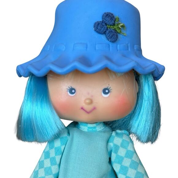 Vintage '80s Strawberry Shortcake - Blueberry Muffin Doll - American Greetings - Picture 2 of 7
